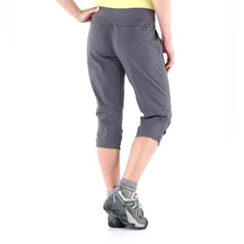 prAna Women's Jasmine Knicker, Belted Adjustable Waist
Gray, Size 10 - Picture 2 of 15
